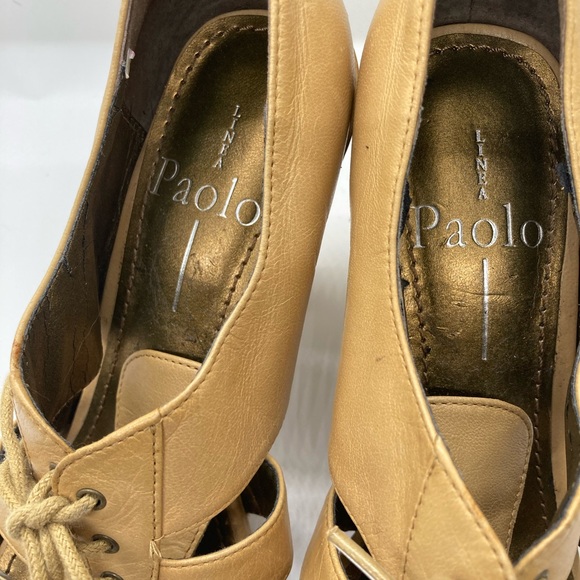 Paulo size 6 vintage look heels - Picture 3 of 4